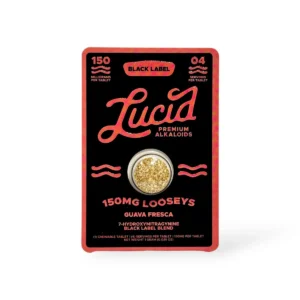 Lucid Black Label 7-Hydroxymitragynine Chewable Tablet 150mg Guava Fresca