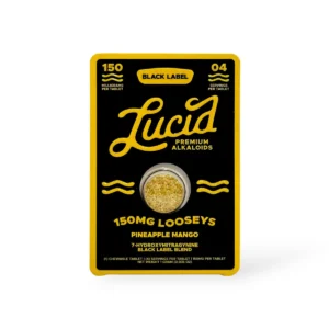 Lucid Black Label 7-Hydroxymitragynine Chewable Tablet 150mg Pineapple Mango