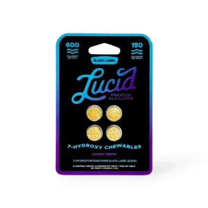 Lucid Black Label 7-Hydroxymitragynine Cosmic Berry Chewable Tablet 150mg