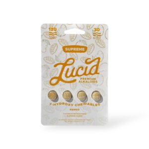 Lucid Supreme 30mg 7-OH Mango Chewable Tablets