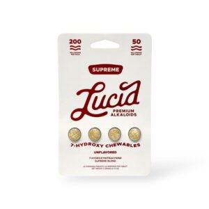 Lucid Supreme 7-OH Chewables Tablets Unflavored 50mg Per Tablet