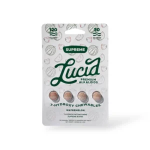 Lucid Supreme 7-OH Chewables Tablets Watermelon 30mg Per Tablet